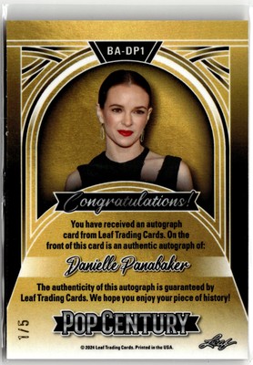 2024 Leaf Pop Century GotG DUAL 直筆サインカード