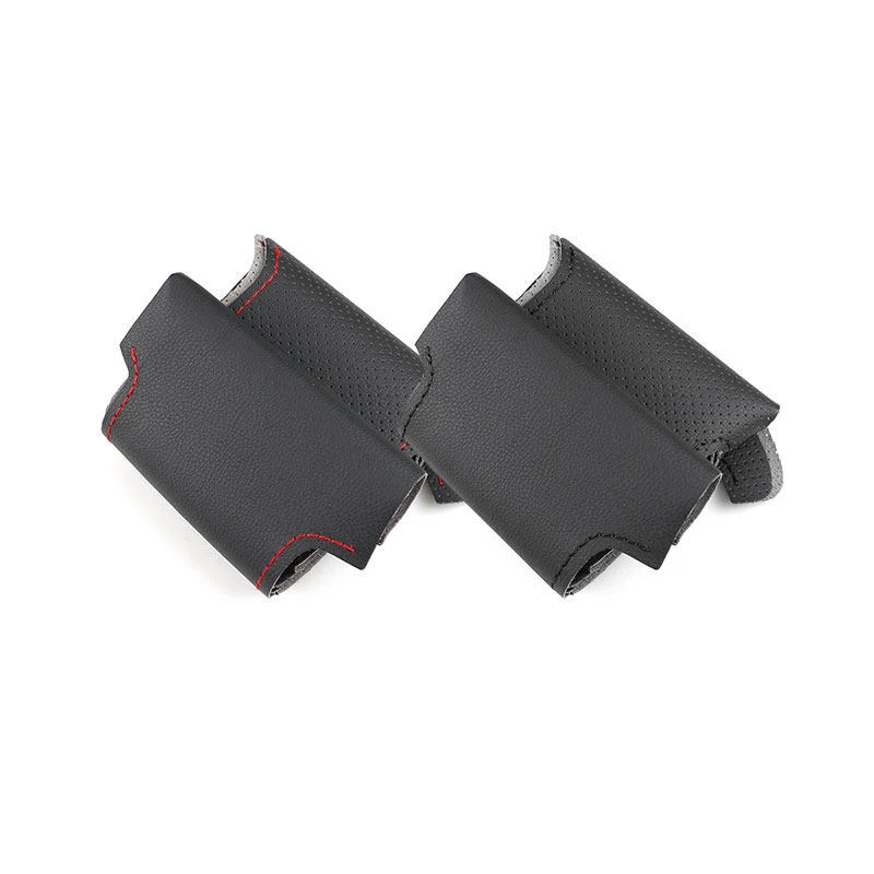 Capa de couro volante faça você mesmo para Audi A3 Sportback A4 B7 A6 C6 S4 Seat Exeo - Imagem 2 de 4