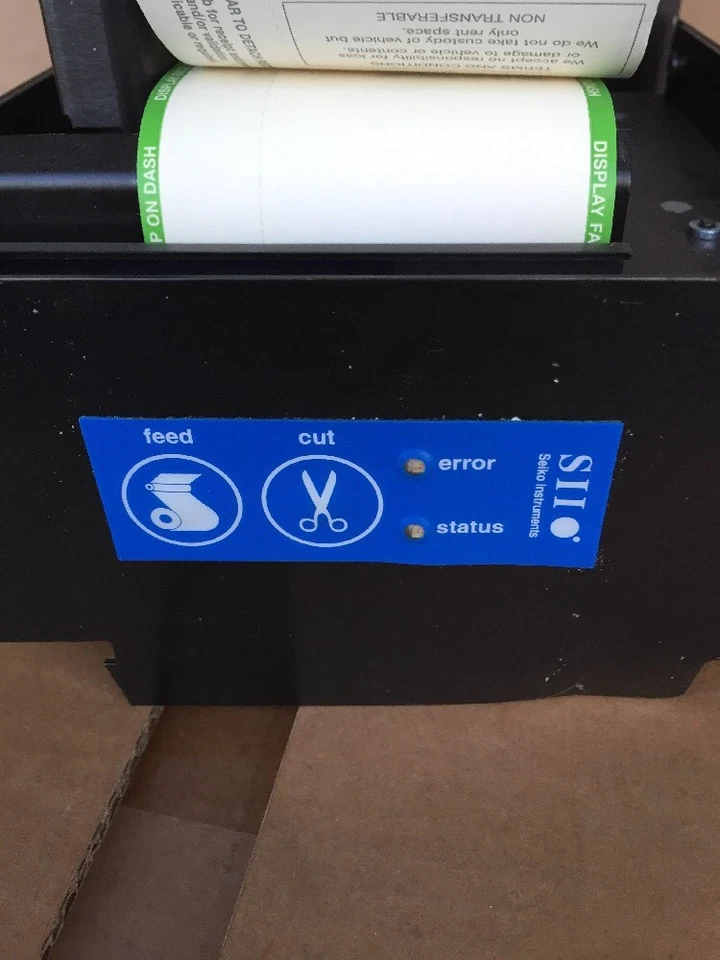 SII SEIKO INSTRUMENTS KBM-80 Serial Thermal Kiosk Receipt Printer 24 VDC - Image 2 of 4