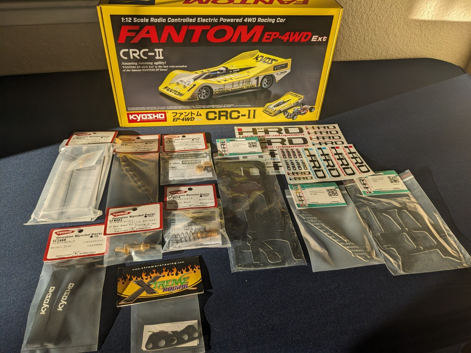 Kyosho Fantom EP4WD Ext CRC II 1/12 Kit with Full HopUps eBay
