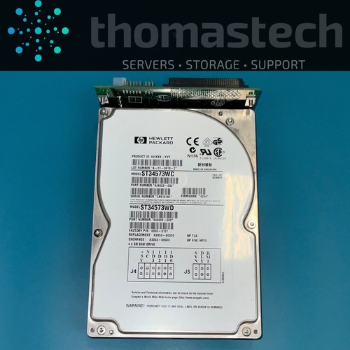 HP A3353A 4gb Fast Wide Diff Disk Drive A3353-60003 0950-3101 - Picture 2 of 2