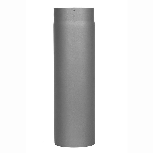 Rauchrohr 500 Mm Grau 2 Mm Ø 120 Mm Ofenrohr Kaminrohr Gussgrau Abgasrohr Kamin-image