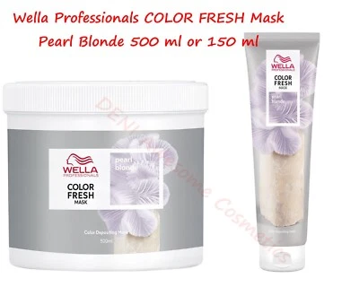Wella Professionals COLOR FRESH Mask PEARL BLONDE 500ml or 150ml