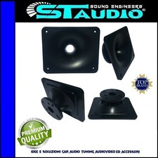 COPPIA TROMBA HORN STAUDIO AUDIO 16X13cm.Tromba ABS Per Tweeter Driver 1 pollice