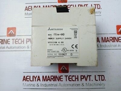 Mitsubishi Electric FX2N-4AD Analoges Eingangsmodul 24 VDC