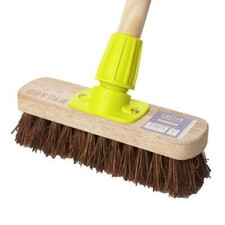 Deck Hull Scrubbing Brush Scrubber 8" Paths Patios Garden Decking JU2