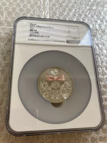 【only one NGC70 Grade】France, Dior × French Mint 2021 silver Medal (not coin)