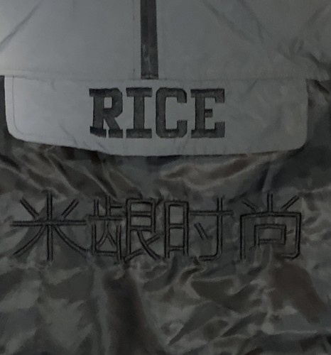 Rice Men's Black Reflective Windbreaker Jacket Size M Ryce Coat - Picture 3 of 7