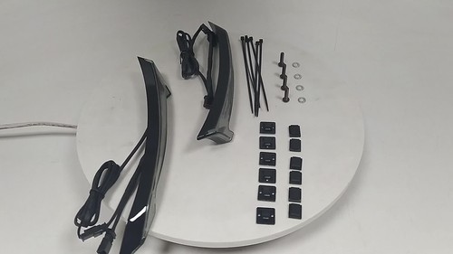 Borde de parabrisas con luces de giro LED para Harley Touring Road Glide '15-'23 - Vídeo 1 de 1