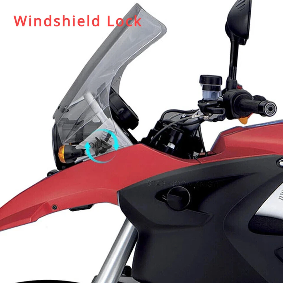 Parafuso de ajuste de trava de para-brisa parafuso clipe braçadeira parafuso para BMW R1200GS ADV 2004-2016 - Imagem 2 de 4