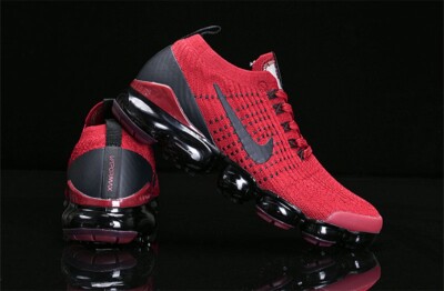 Nike Air VaporMax Flyknit 2019 bright red Men's Running Shoes