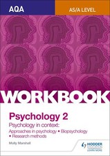 AQA Psychology for A Level Workbook 2 Approaches in Psychology Biopsychology ...