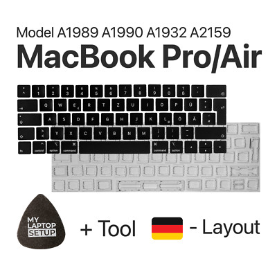 Replacement Button for MacBook Pro/Air (2018-2019) A1932 A1989 A1990 A2159 Hinge