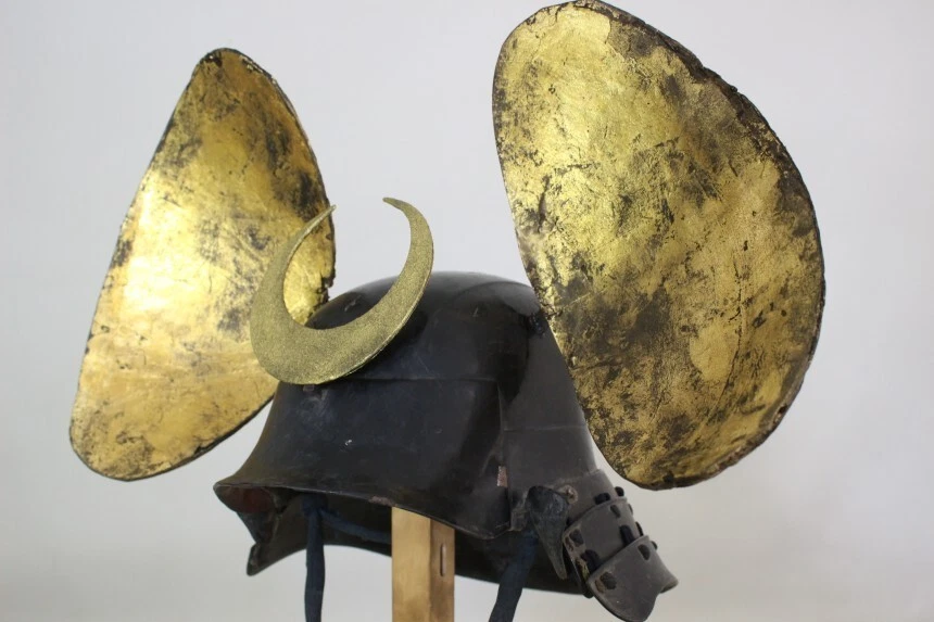 金色熨斗古董日本装甲| eBay