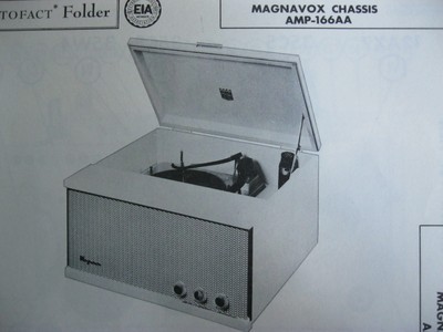 MAGNAVOX AMP-166AA PHONOGRAPH PHOTOFACT | eBay