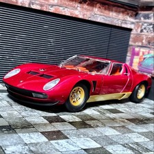 1/18 Kyosho Lamborghini Miura Jota SVJ No.4892 Burdy