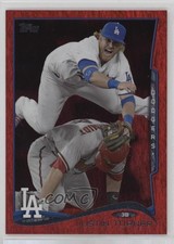 2014 Topps Update Red Hot Foil Justin Turner #US-68 n1u