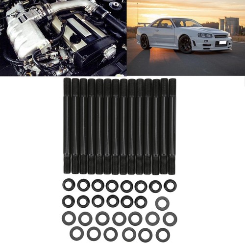 Cylinder Head Stud Kit 202‑4301 Auto For RB25 RB25DE RB25DET 2.5L RB20 RB20DET - Picture 14 of 15
