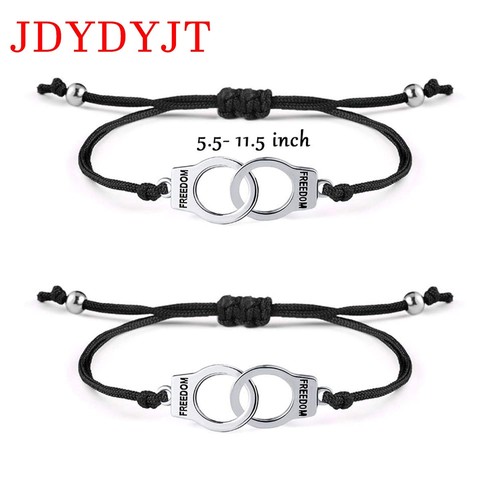 Partners in Crime Handschellen Armbänder für 2 beste Freundin BFF Armbänder Damen Frien - Bild 2 von 7