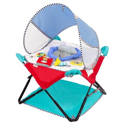 Bright Starts Pop N Jump Portable Baby Jumper Foldable Indoor/Outdoor Baby