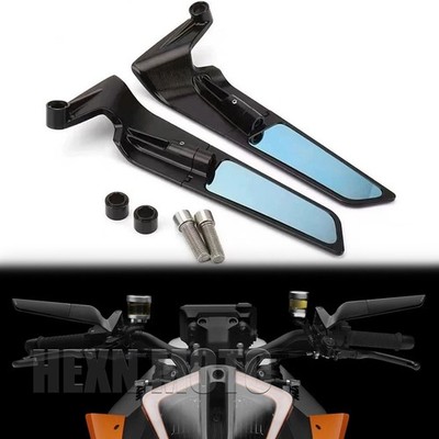 Motorcycle Winglets Mirror Adjustable Rotate For KTM 1290 Super Duke R 2022-2023