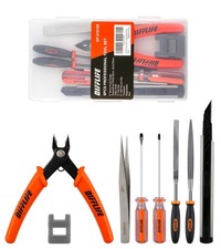 Professional 9 PCS Model Tools Kit Modeler Basic Tools Craft Set Hobby Buildi...