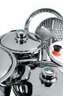 Nutri Stahl Induction Friendly Cookware Set, Size: 12-Piece, Color: Silver — photo 2