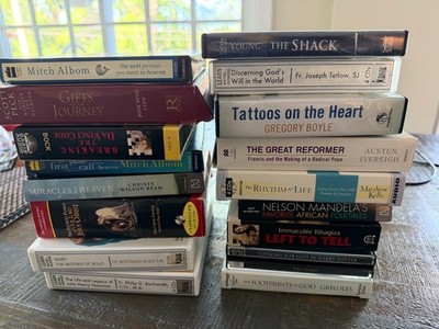 SPIRITUAL-CATHOLIC-RELIGIONS-INSPIRATIONAL -SAINTS Audio CD Books-FREE SHIP*