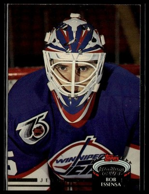 1992-93 Stadium Club #210 Bob Essensa Winnipeg Jets