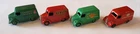 Lot x4 vintage original Dinky 451 Trojan Van models Dunlop/Chivers/Esso/Cydrax