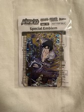 NARUTO Emblem Battle GAME CARD Anime Expo 2025 Sasuke Uchiha Chidori AX