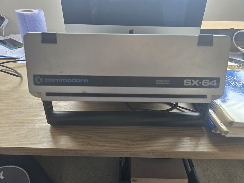 Complete Vintage Commodore SX-64 Executive Computer Bundle PAL 240V - GA6000227