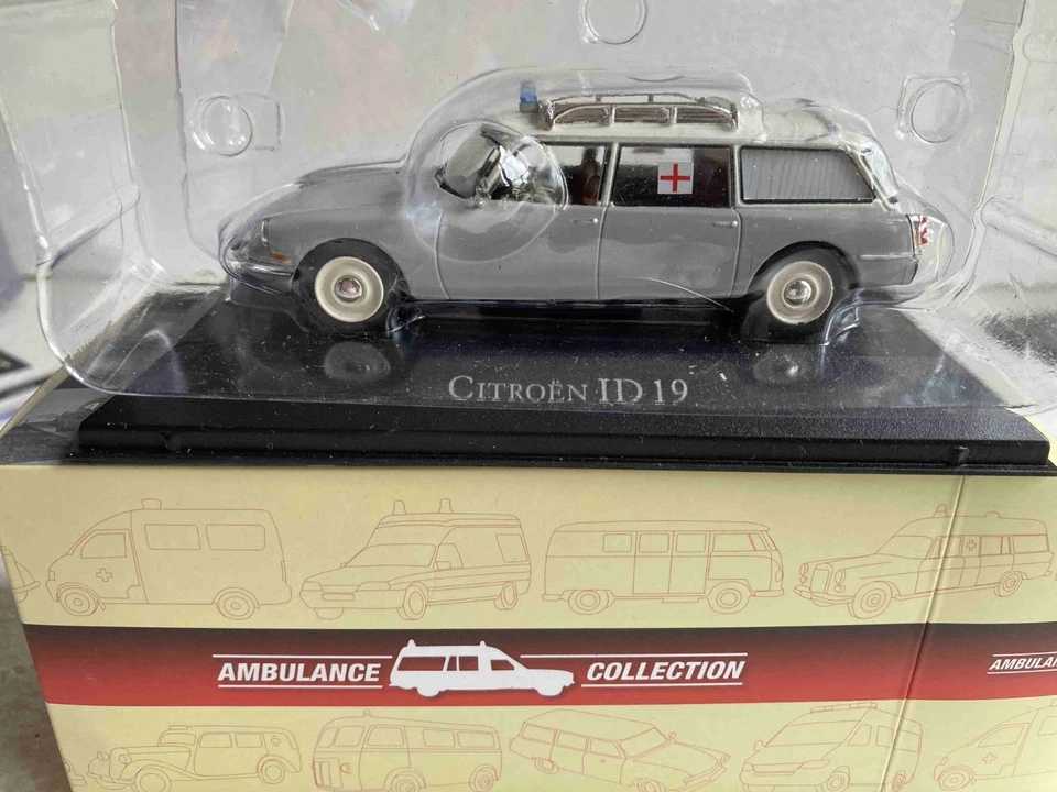 Citroën ID 19 break, ambulance collection Atlas 1/43 - Photo 2/4