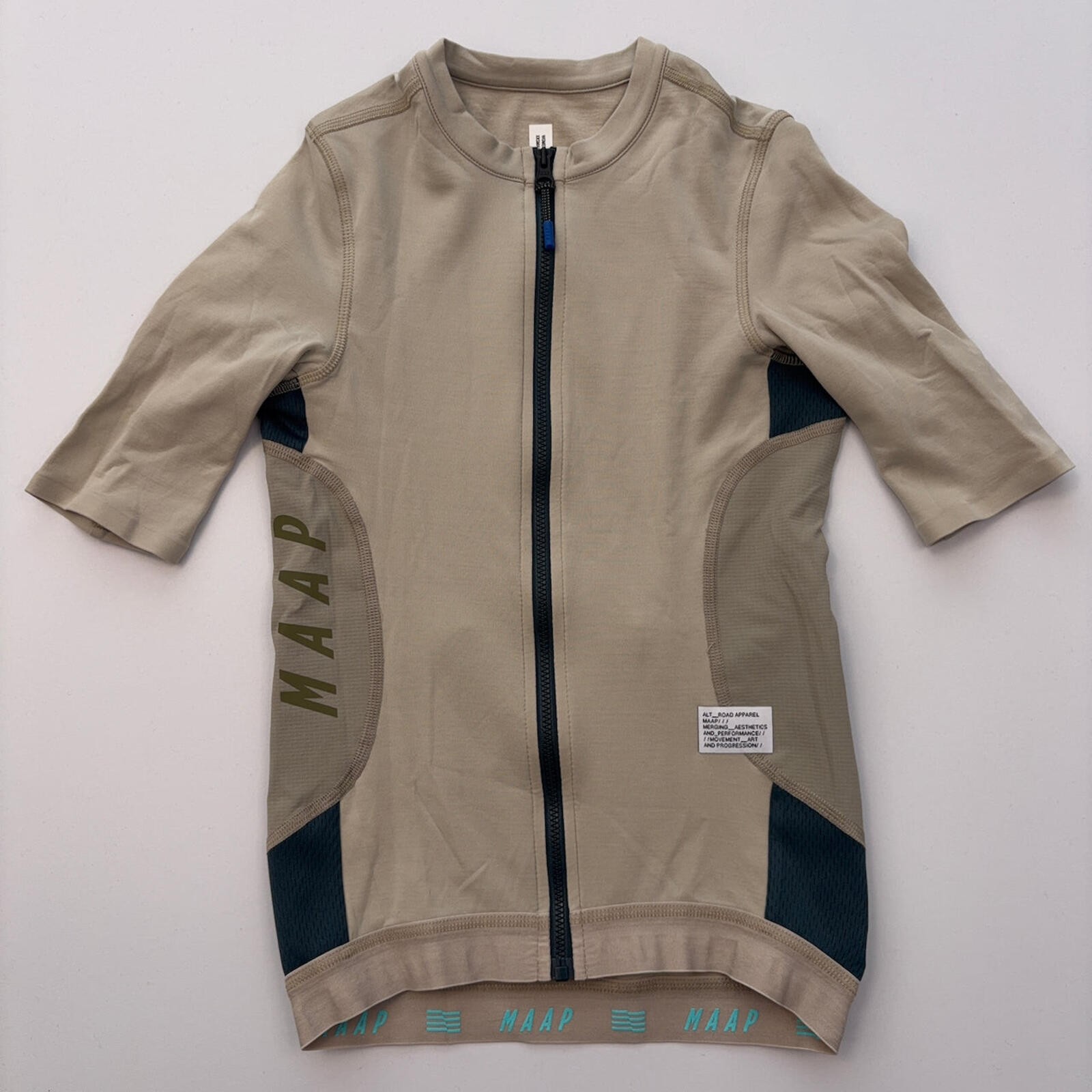 MAAP Women's Alt_Road Team Fit Jersey - XXS - Natural - Excellent Used Condition image 2