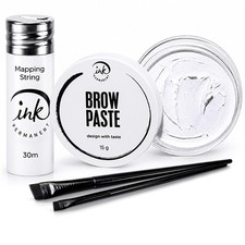 Brow Mapping Kit with White Paste Large 0.6 Ounce Pack of 1 ,