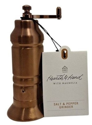 Hearth & Hand Magnolia Copper Finish Salt Grinder