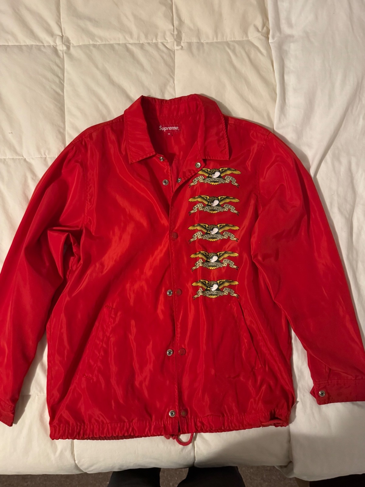 windbreaker jacket men medium supreme - image 1