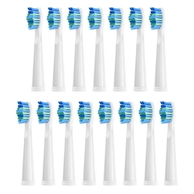MARKENLOS 5/10/15x Ersatzköpfe für elektrische Zahnbürsten für Fairywill FW-507 FW-508 -