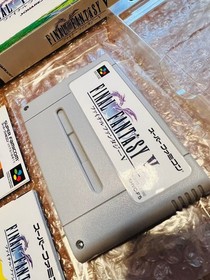 Final Fantasy V Super Famicom SFC Japan NTSC-J CIB Tested Working RPG Square