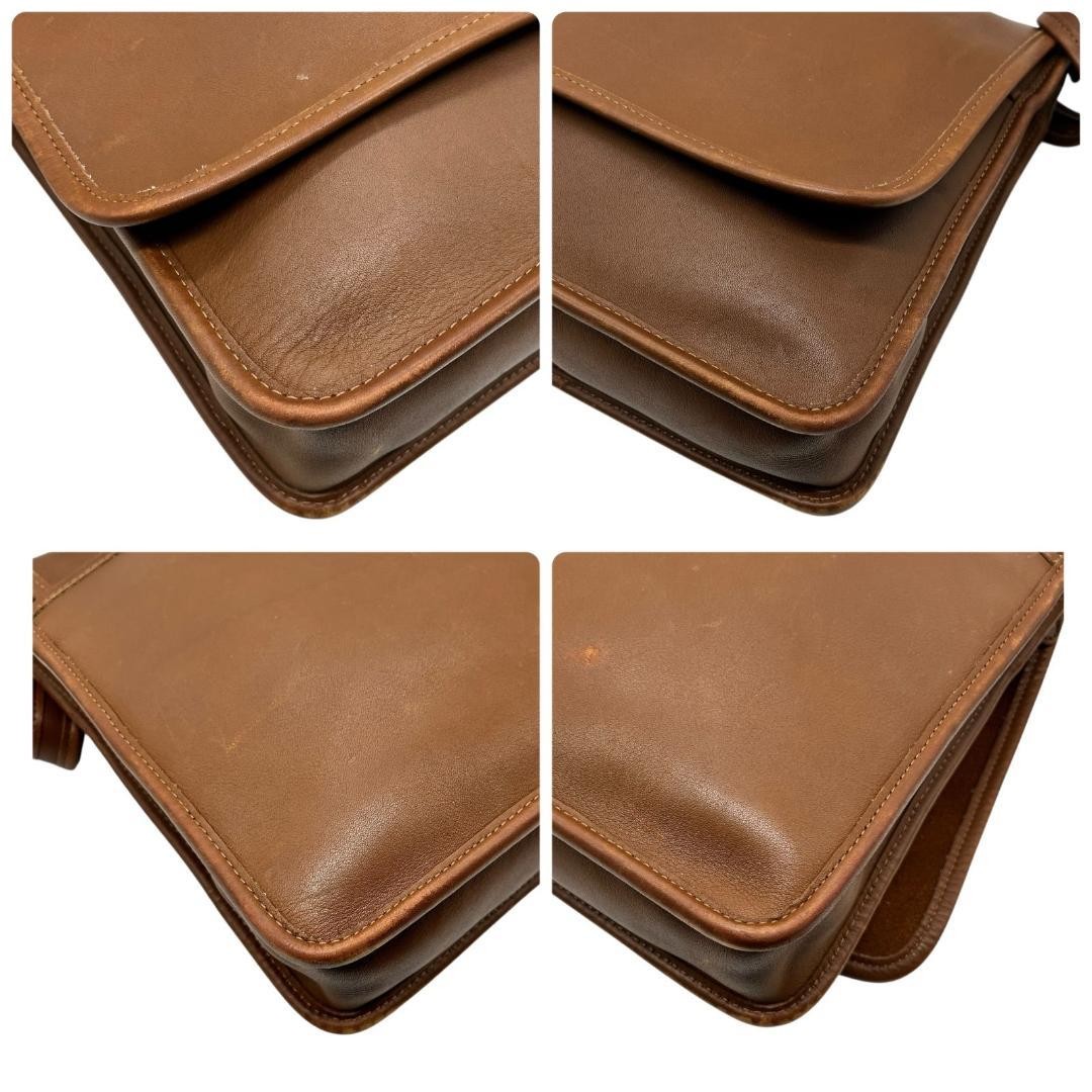 Vintage Coach Shoulder Bag Brown G126 thumbnail 6