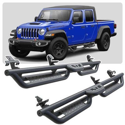 6'' Running Boards for 2020-2025 Jeep Gladiator JT 4 Door Drop Down Side Steps