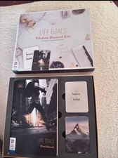 Elevate Life Goals Vision Board Kit 80 Prompt Cards, 48-Page Workbook