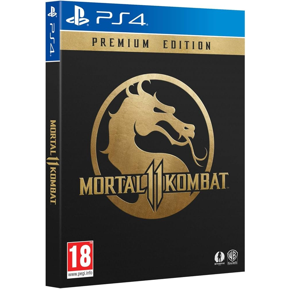 Mortal Kombat 11 Premium Steelbook Edition PS4 - Raro ITA Originale