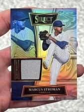 Marcus Stroman   2022 Select - Select Swatches  Holo Prizm #/250 Cubs