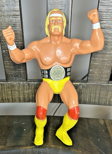 1984 LJN HULK HOGAN WWF w/ BELT Vintage Wrestling ...