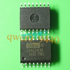 1PCS INA114BU INSTRUMENTATION AMPLIFIER SOP16  #F19
