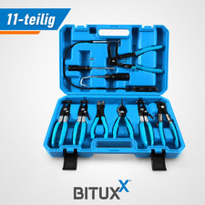 11tlg Schlauchklemmenzangen Set Schlauchschellenzange Schlauchschelle BITUXX
