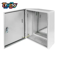 Steel Electrical Enclosure Box Wall Mount Junction Outdoor IP65 24x16x12"