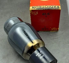 (1) NOS RCA 6L6G Power Tube 1959 Original Box Tests NOS Amplitrex