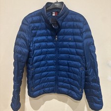 Tommy Hilfiger Jacket TH Packable Lightweight Blue Men’s Size M